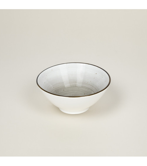 Bol redondo vajilla colección Craft Galaxy Grey de Eurodra en Valladolid