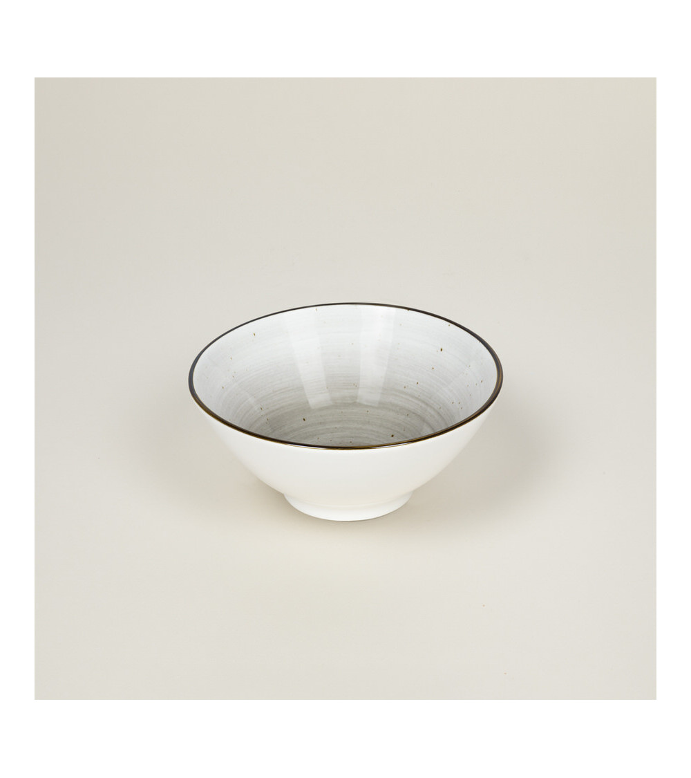 Bol redondo vajilla colección Craft Galaxy Grey de Eurodra en Valladolid