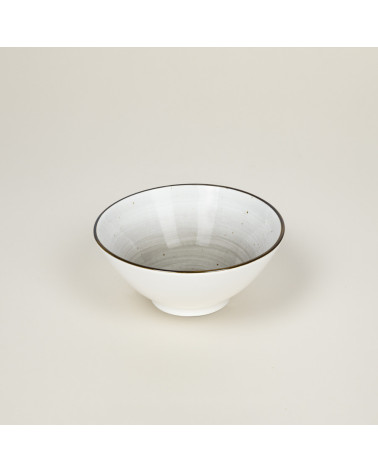 Bol redondo vajilla colección Craft Galaxy Grey de Eurodra en Valladolid