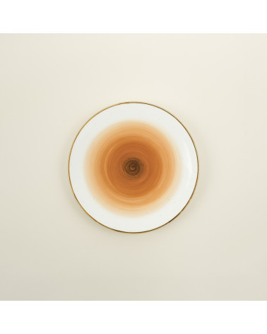 Plato llano vajilla colección Craft Galaxy Orange de Eurodra en Valladolid