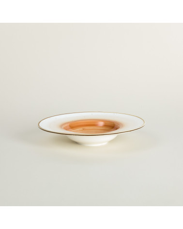 Plato pasta vajilla colección Craft Galaxy Orange de Eurodra en Valladolid