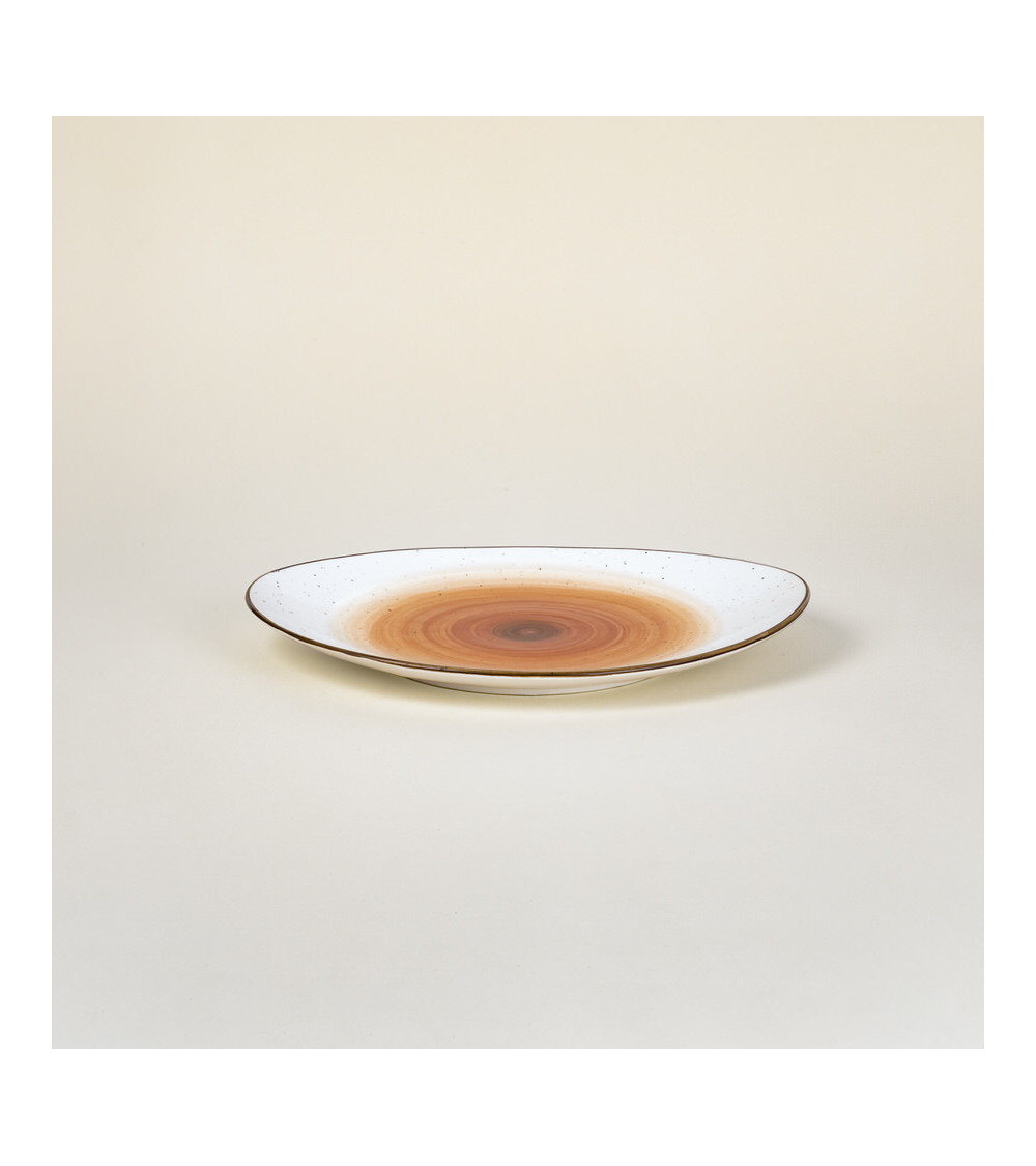 Bandeja oval vajilla colección Craft Galaxy Orange de Eurodra en Valladolid