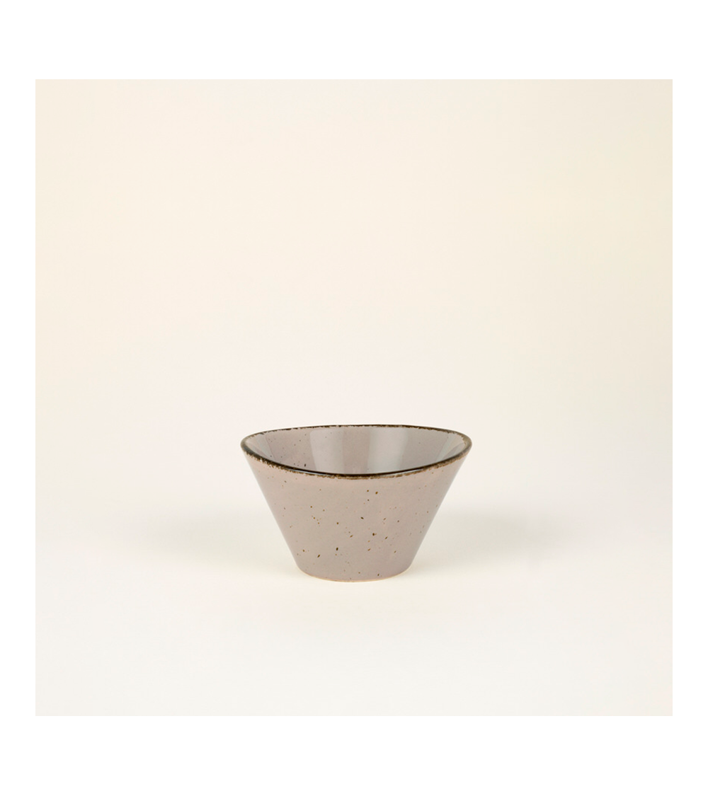 Bol oval vajilla colección Craft Starry Grey de Eurodra en Valladolid
