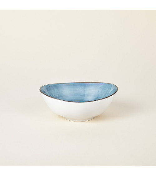 Bol oval vajilla colección Craft Vision Blue de Eurodra en Valladolid