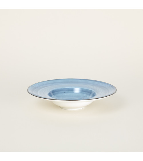 Plato pasta vajilla colección Craft Vision Blue de Eurodra en Valladolid