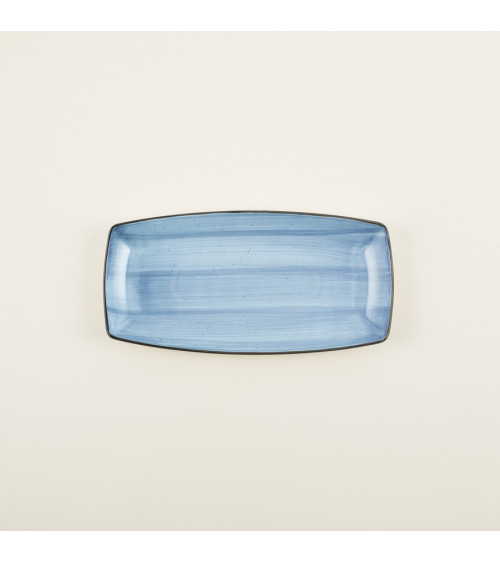 Fuente oval vajilla colección Craft Vision Blue de Eurodra en Valladolid