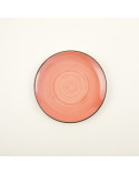 Plato llano vajilla colección Craft Vision Coral de Eurodra en Valladolid