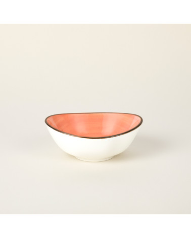 Bol oval vajilla colección Craft Vision Coral de Eurodra en Valladolid