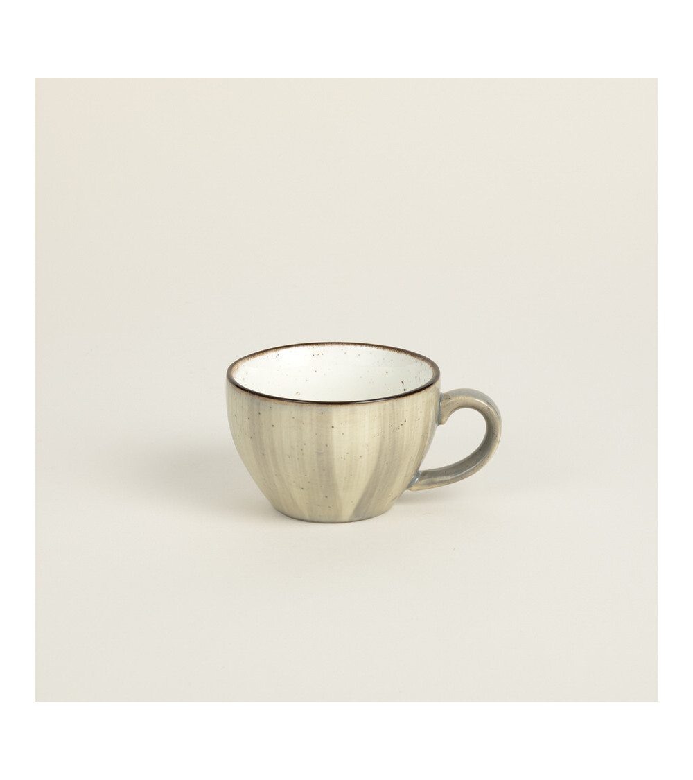 Taza vajilla colección Craft Vision Grey de Eurodra en Valladolid