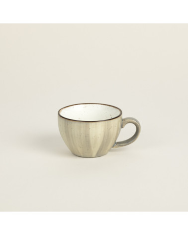 Taza vajilla colección Craft Vision Grey de Eurodra en Valladolid