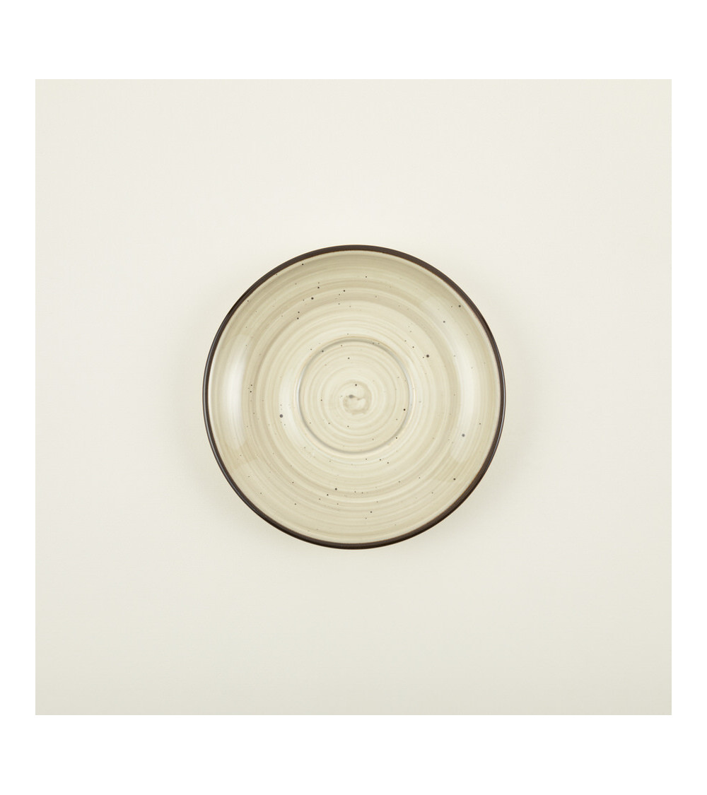 Platillo vajilla colección Craft Vision Grey de Eurodra en Valladolid