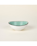 Bol oval vajilla colección Craft Vision Green de Eurodra en Valladolid
