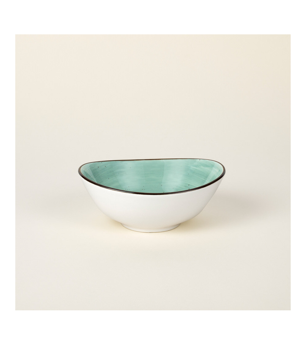 Bol oval vajilla colección Craft Vision Green de Eurodra en Valladolid
