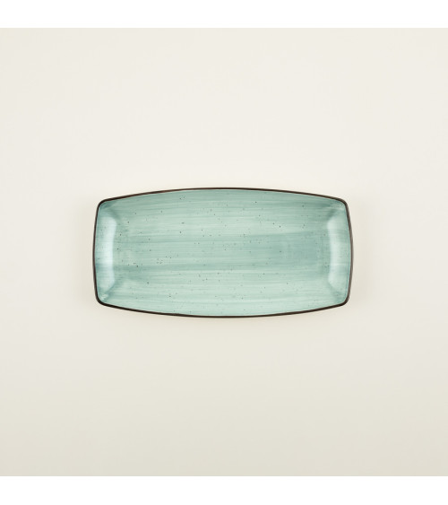 Fuente oval vajilla colección Craft Vision Green de Eurodra en Valladolid