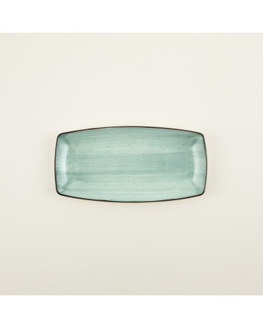 Fuente oval vajilla colección Craft Vision Green de Eurodra en Valladolid