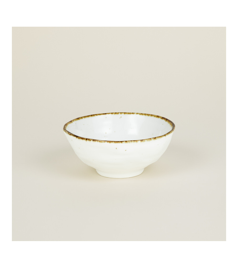 Bol redondo vajilla colección Craft Nature Crema de Eurodra en Valladolid