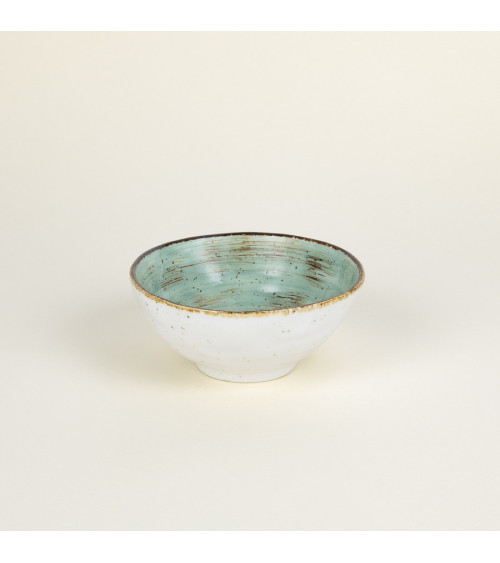 Bol redondo vajilla colección Craft Nature Green de Eurodra en Valladolid