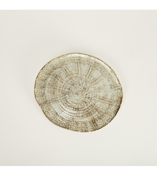 Plato oval vajilla colección Craft Árbol de Eurodra en Valladolid