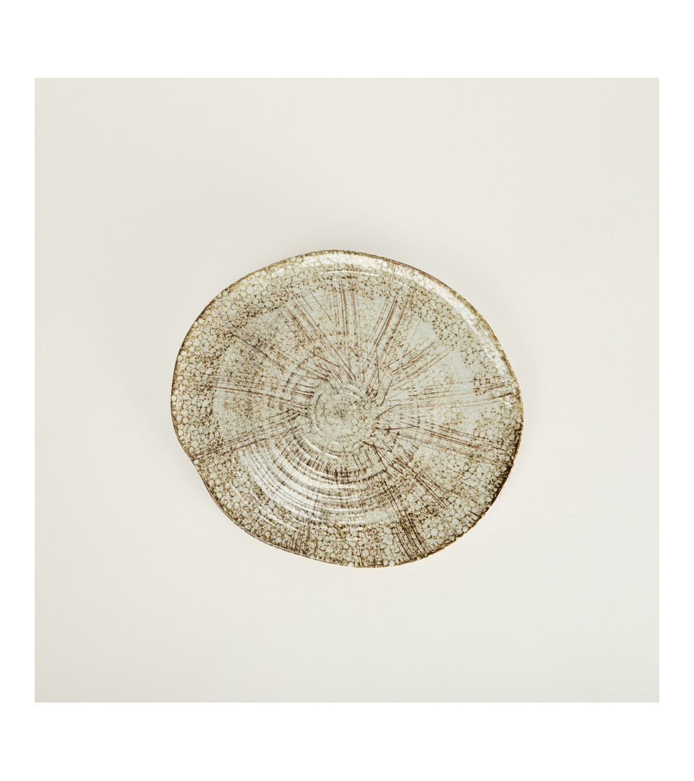 Plato oval vajilla colección Craft Árbol de Eurodra en Valladolid