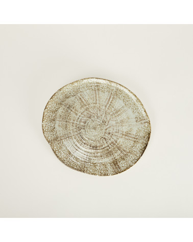Plato oval vajilla colección Craft Árbol de Eurodra en Valladolid