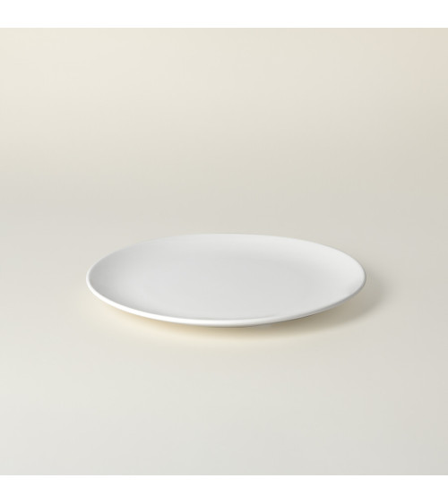 Plato llano vajilla colección Fine China Lisa de Eurodra en Valladolid