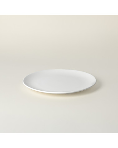 Plato llano vajilla colección Fine China Lisa de Eurodra en Valladolid