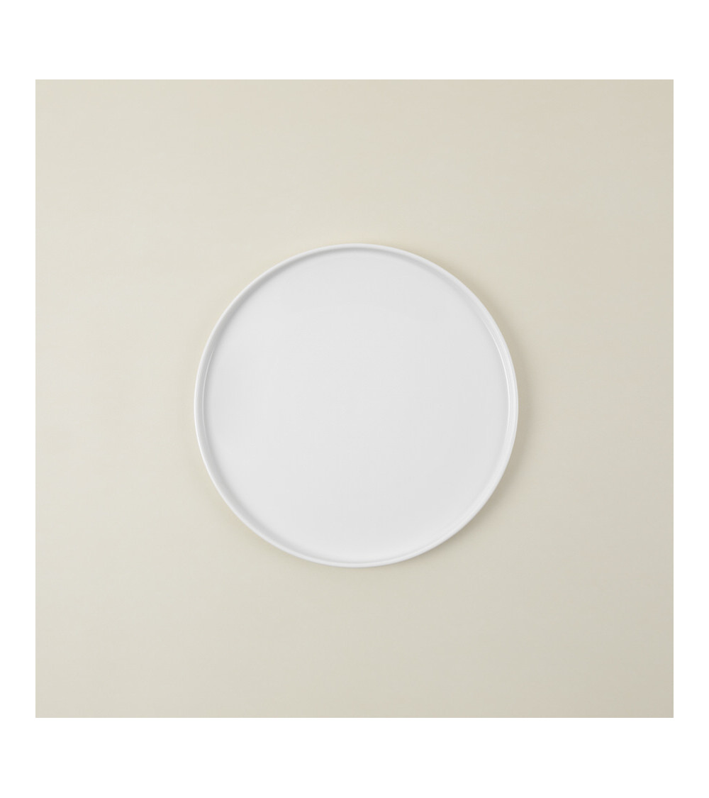 Plato llano vajilla colección Fine China Lisa de Eurodra en Valladolid