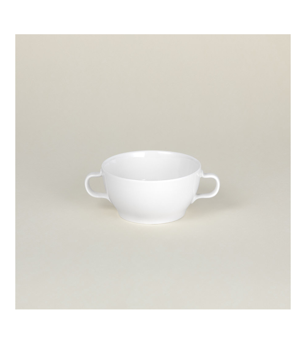 Taza consomé vajilla colección Fine China Lisa de Eurodra en Valladolid