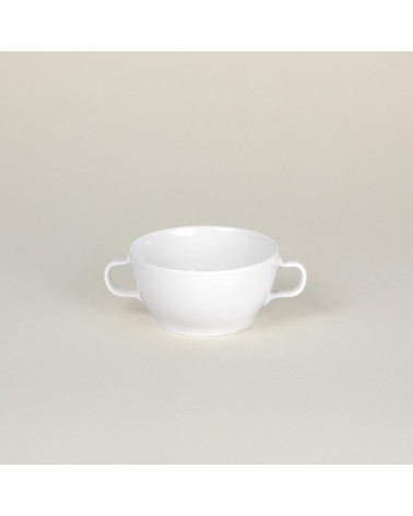 Taza consomé vajilla colección Fine China Lisa de Eurodra en Valladolid