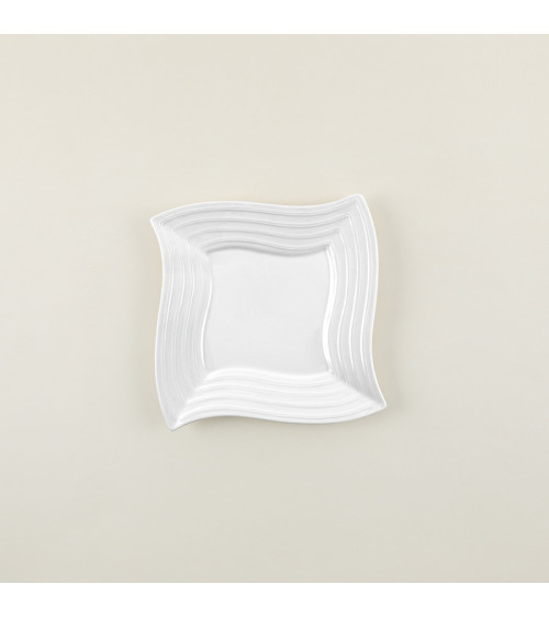 Plato llano vajilla colección Fine China Viento de Eurodra en Valladolid