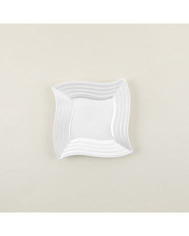 Plato llano vajilla colección Fine China Viento de Eurodra en Valladolid