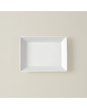 Plato hondo vajilla colección Fine China Cuadrada de Eurodra en Valladolid