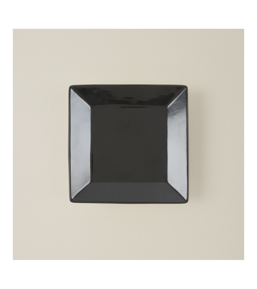 Plato llano vajilla colección Fine China Cuadrada de Eurodra en Valladolid