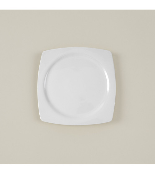 Plato llano vajilla colección Fine China Sofía de Eurodra en Valladolid