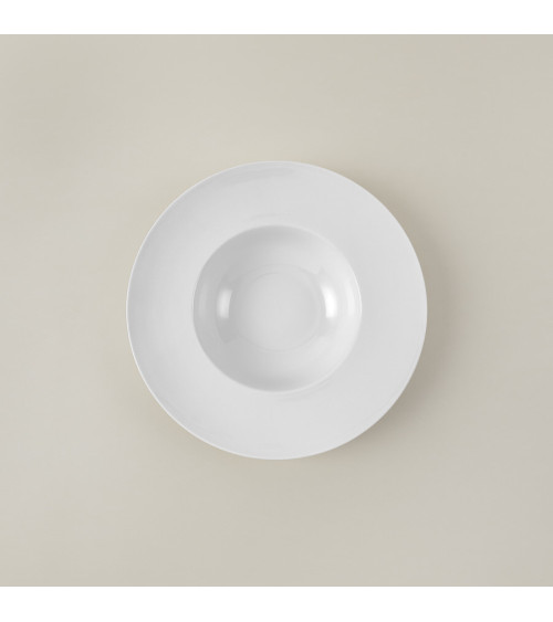 Plato pasta vajilla colección Fine China Sofía de Eurodra en Valladolid