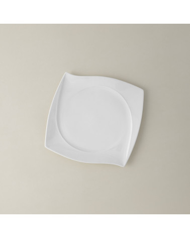 Plato llano vajilla colección Fine China Meteor de Eurodra en Valladolid