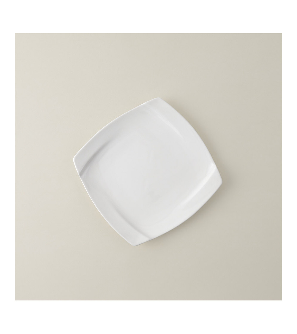 Plato llano vajilla colección Fine China Twirl de Eurodra en Valladolid