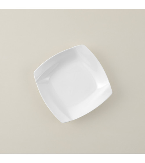 Plato hondo vajilla colección Fine China Twirl de Eurodra en Valladolid