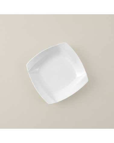 Plato hondo vajilla colección Fine China Twirl de Eurodra en Valladolid