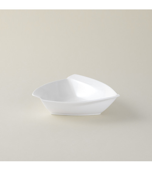 Bol triangular vajilla colección Fine China Twirl de Eurodra en Valladolid