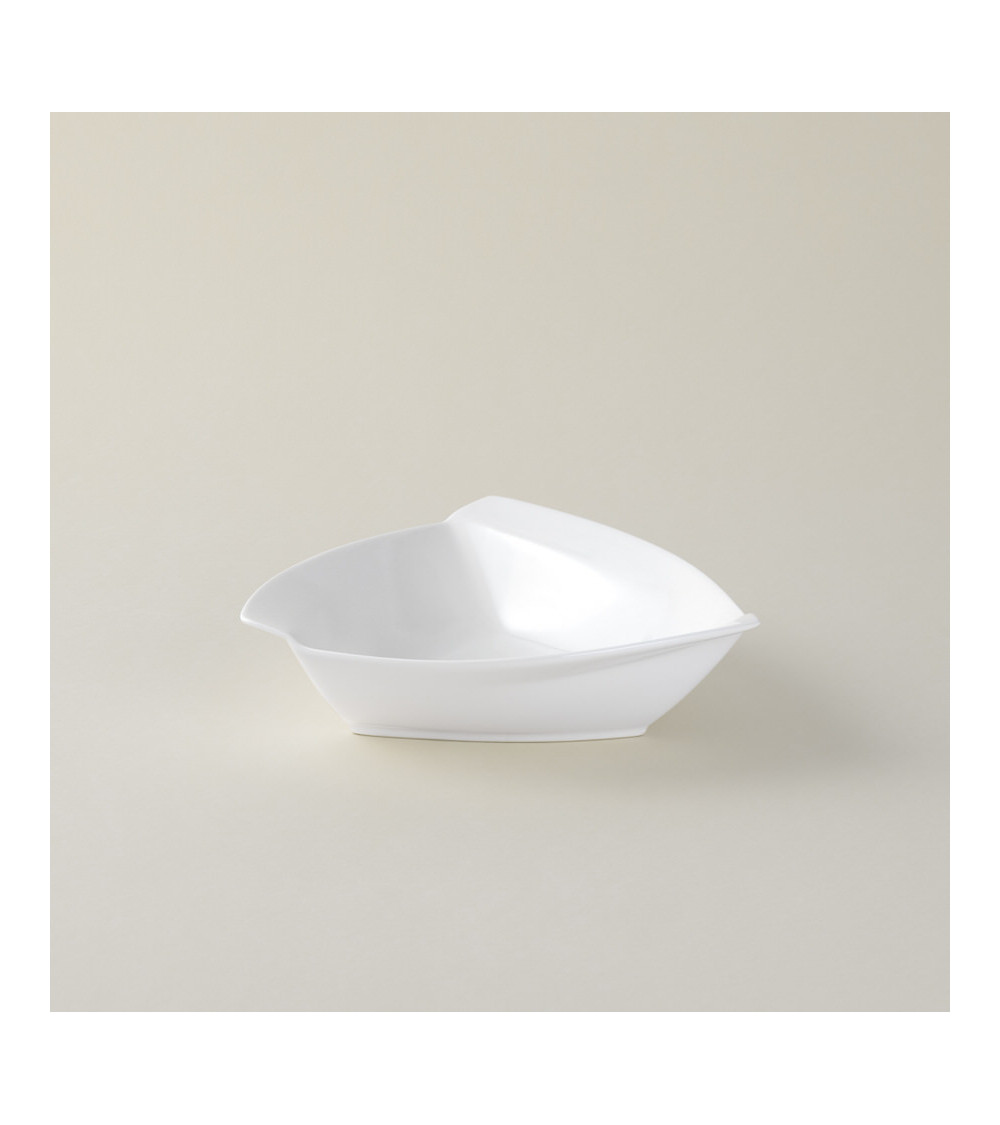 Bol triangular vajilla colección Fine China Twirl de Eurodra en Valladolid