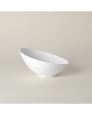 Inclinado vajilla colección Fine China Moderna de Eurodra en Valladolid