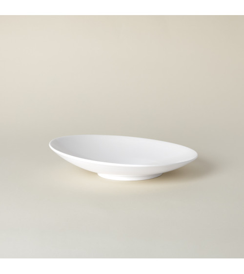 Plato inclinado vajilla colección Fine China Moderna de Eurodra en Valladolid