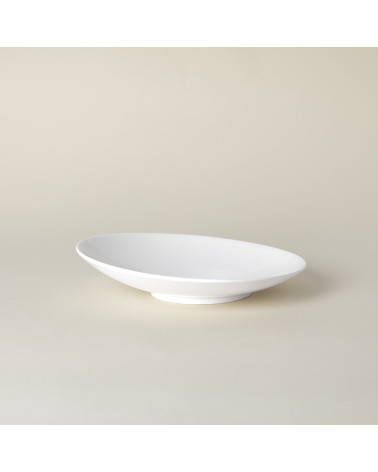 Plato inclinado vajilla colección Fine China Moderna de Eurodra en Valladolid