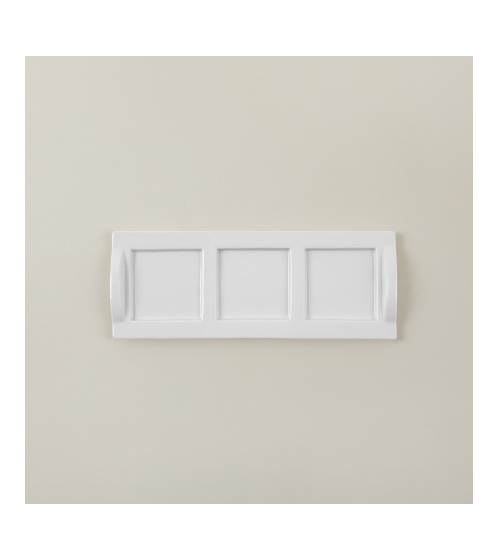 Bandeja x3 vajilla colección Fine China Aperitivo de Eurodra en Valladolid