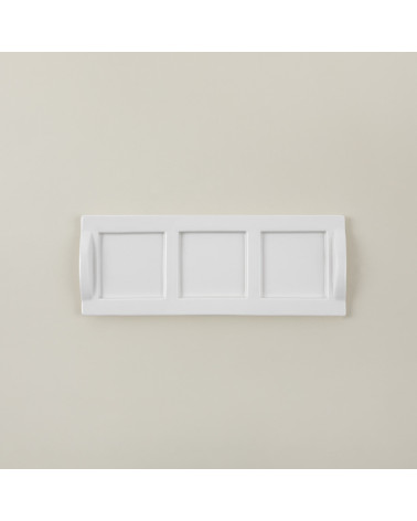 Bandeja x3 vajilla colección Fine China Aperitivo de Eurodra en Valladolid