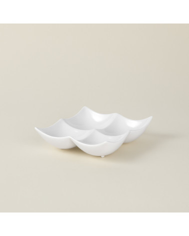 Bandeja x4 vajilla colección Fine China Aperitivo de Eurodra en Valladolid