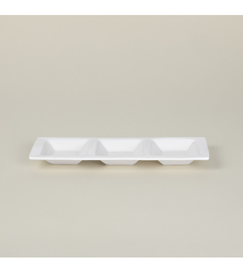 Bandeja x3 vajilla colección Fine China Aperitivo de Eurodra en Valladolid