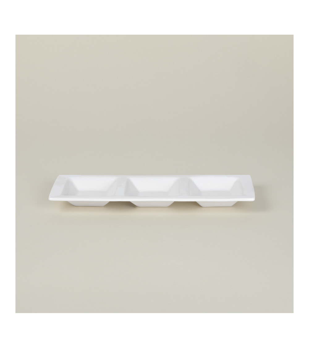 Bandeja x3 vajilla colección Fine China Aperitivo de Eurodra en Valladolid