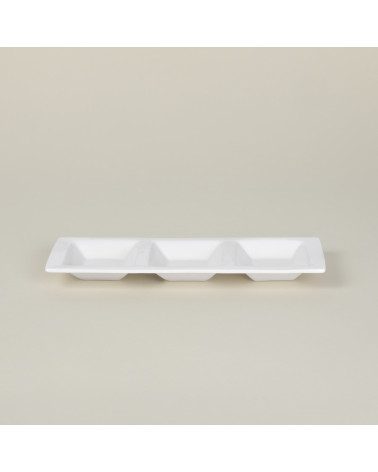 Bandeja x3 vajilla colección Fine China Aperitivo de Eurodra en Valladolid